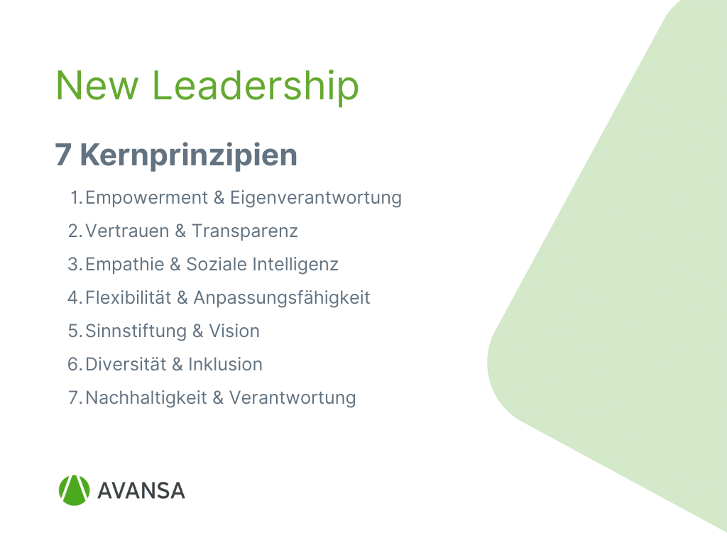 Kernprinzipien New Leadership » New Leadership: Was moderne Führung wirklich ist